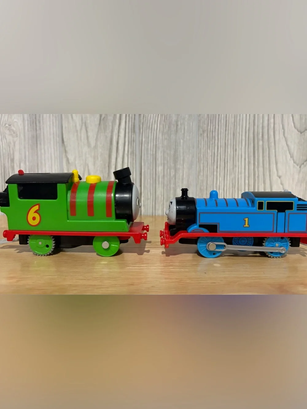 Thomas & Friends Thomas Percy Motorized Trains + 2 Books Tested Working Lot